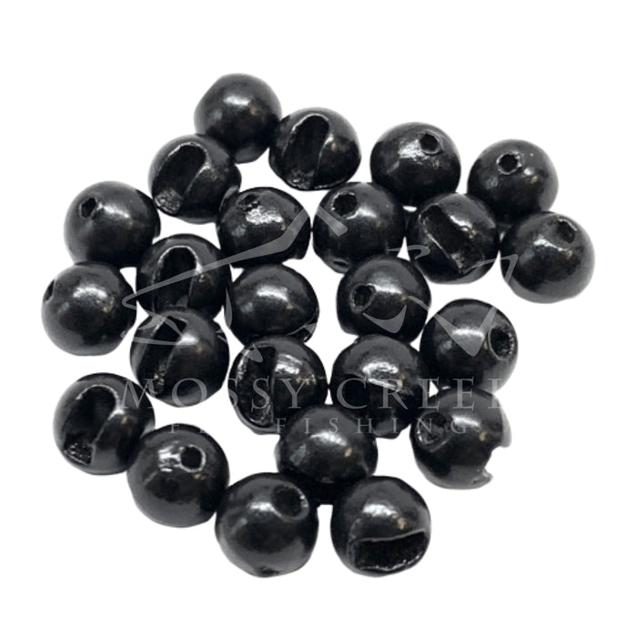 Slotted Tungsten Bead Matte Black