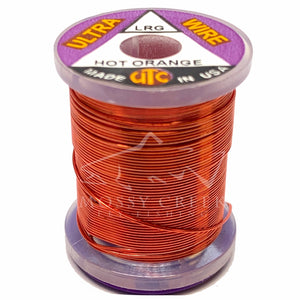 Ultra Wire Hot Orange - Mossy Creek Fly Fishing