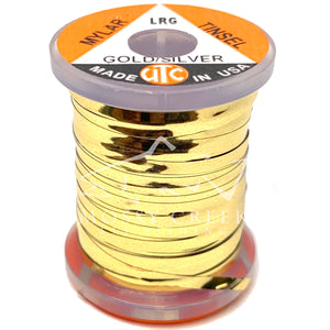 UTC Flat Mylar Gold/Silver Tinsel - Mossy Creek Fly Fishing