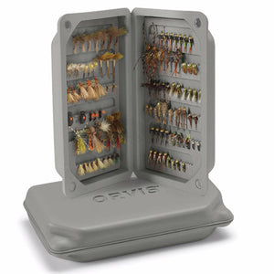 Orvis Ultralight Floating Foam Fly Box Storm Gray - Mossy Creek Fly Fishing