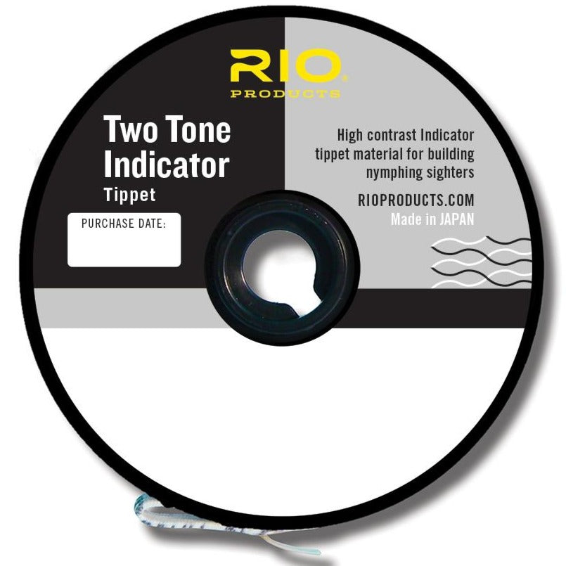 Rio 2 Tone Indicator Tippet 2x / Black & White