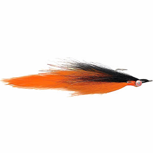 Half And Half 2/0 Black Over Orange - Mossy Creek Fly Fishing