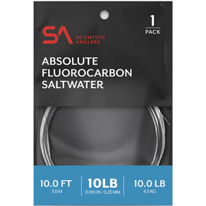 Scientific Angler Absolute Fluorocarbon Saltwater Leader 1-Pack - Mossy Creek Fly Fishing