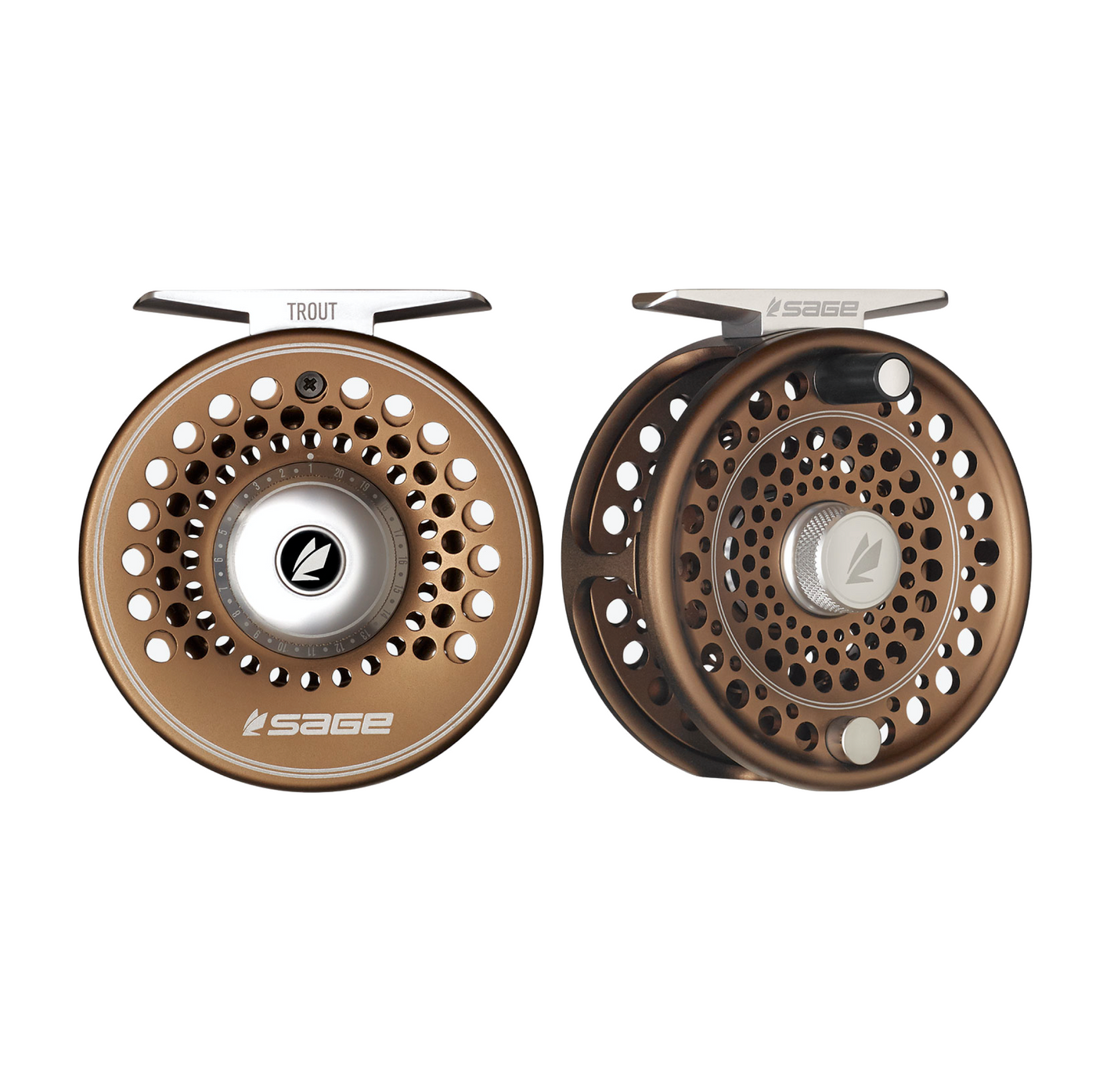Sage Trout 2/3/4 Fly Reel - Bronze