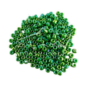 Tyers Beads Irr Caddis Green