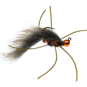 Zirdle Bug Jig Orange Natural - Mossy Creek Fly Fishing