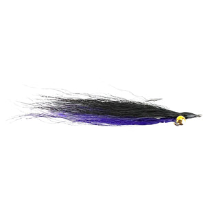 Clouser Minnow Black Over Purple - Mossy Creek Fly Fishing