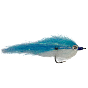 Bunker Fly Blue Over White - Mossy Creek Fly Fishing