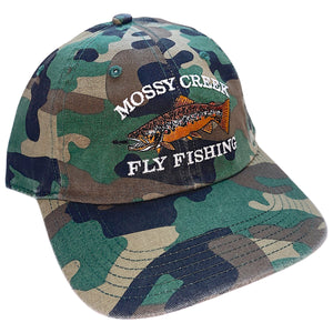 Mossy Creek Vintage 6 Panel Hat Camo - Mossy Creek Fly Fishing