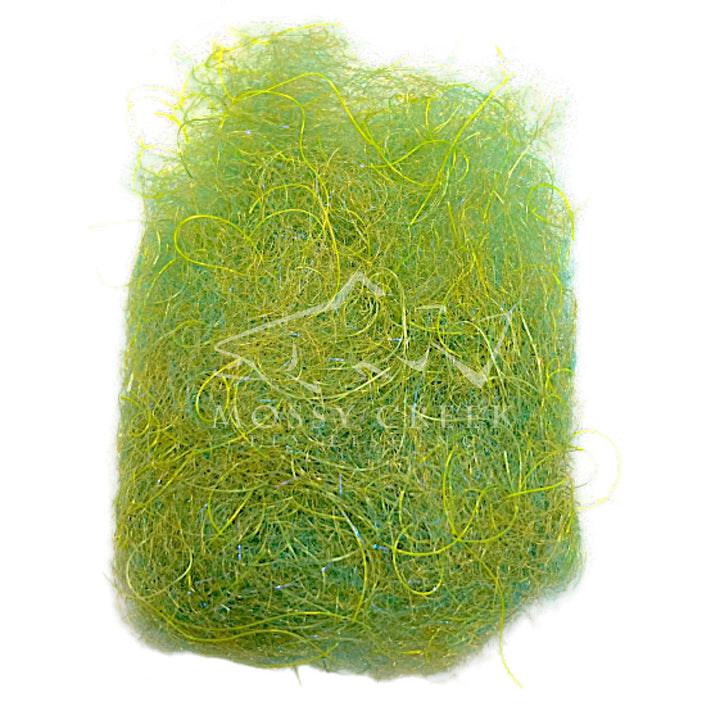 Cohen's Carp Dub in Martian Mean Green, synthetic carp dubbing