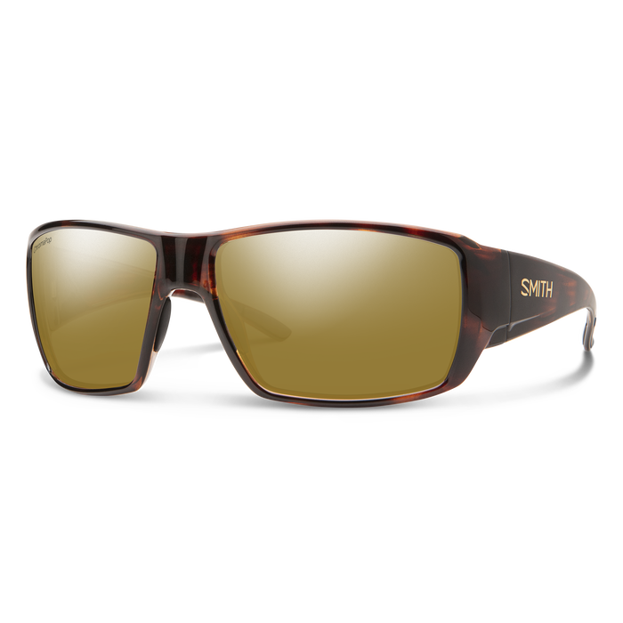 Smith Guides Choice Tortoise ChromaPop Glass Polarized Bronze Mirror Sunglasses