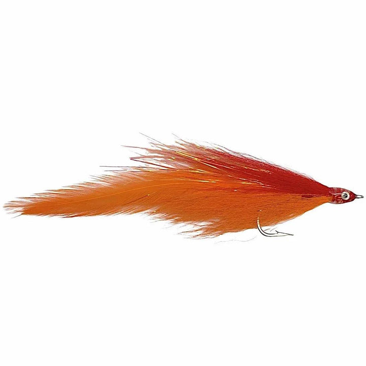 Deceiver Big Game 5/0 Red Over Orange, big game Deceiver by Mattioli Flies