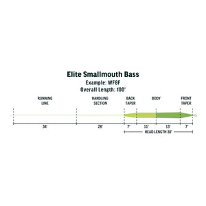 Rio Elite Smallmouth Bass Fly Line - Mossy Creek Fly Fishing