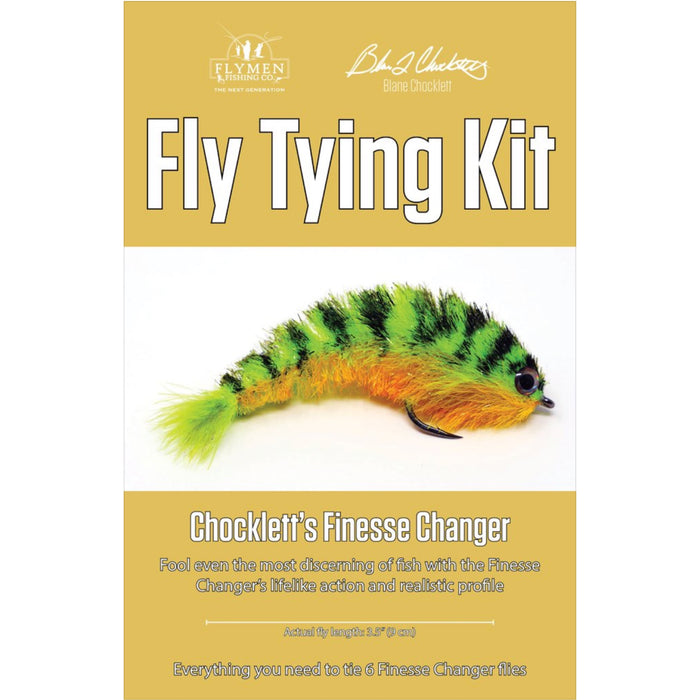 NEW Chocklett's Finesse Changer Fly Tying Kit