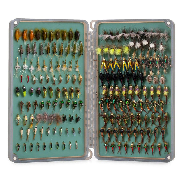 Fishpond Tacky Daypack Fly Box 2X open with flies