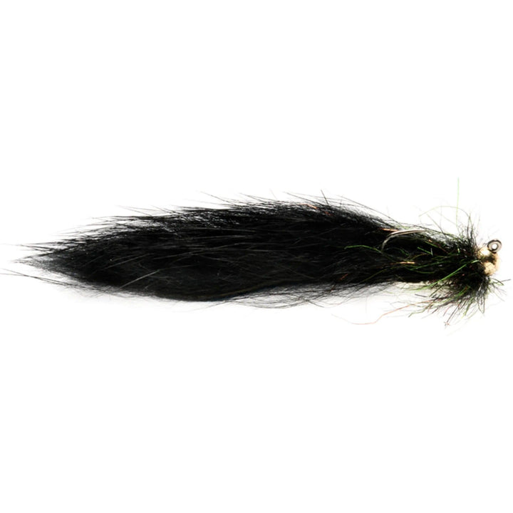 Fulling Mill Croston's Belly Flop Sculpin Black, tungsten jig sculpin streamer