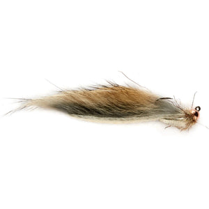 Fulling Mill Croston's Belly Flop Sculpin Natural, tungsten jig sculpin streamer
