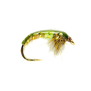 Fulling Mill Czech Mate Green Peacock, Czech nymph