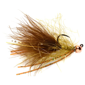 Fulling Mill Daniel's UV Polar Jig Olive, UV jig streamer