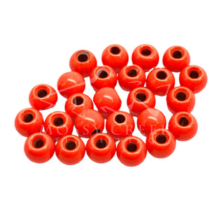 Fulling Mill fluorescent orange painted tungsten beads