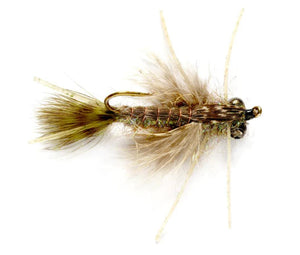 Fulling Mill May's Identity Crisis Light Olive, large mayfly and dragonfly nymph