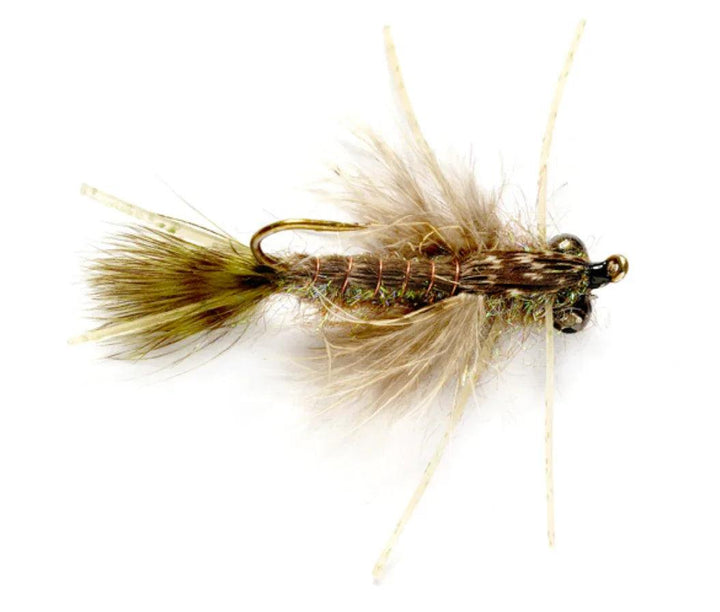 Fulling Mill May's Identity Crisis Light Olive, large mayfly and dragonfly nymph