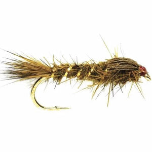 Fulling Mill Olive Hare's Ear, olive hare's ear nymph