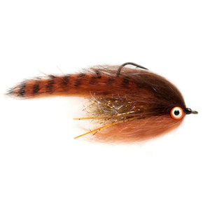 Fulling Mill Snack Attack Crawfish, weighted zonker streamer