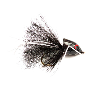 Fulling Mill Sneaky Pete Black, topwater popper