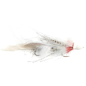 Fulling Mill Swinging D White, articulated streamer