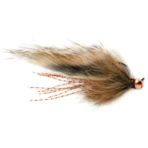 Fulling Mill Tactical Jig Zonker Natural, jig zonker streamer