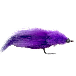 Fulling Mill Tarpon Toad Purple, rabbit fur tarpon toad fly