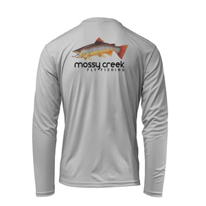 Mossy Creek Solar Crew Pearl Grey - Mossy Creek Fly Fishing