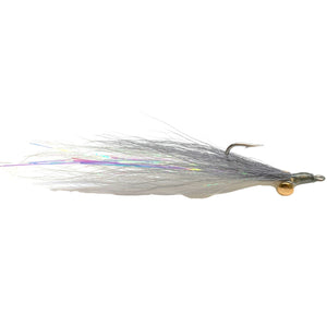 Clouser Minnow Gray Over White - Mossy Creek Fly Fishing