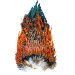 Indian Rooster Saddles, fly tying feathers