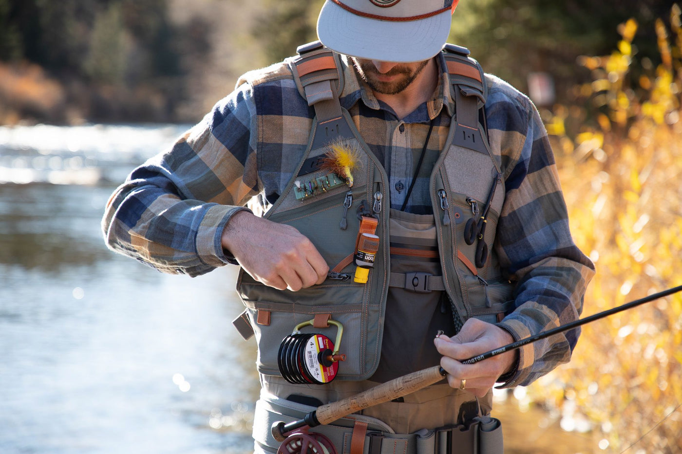 Fly fishing vest for Sale in England