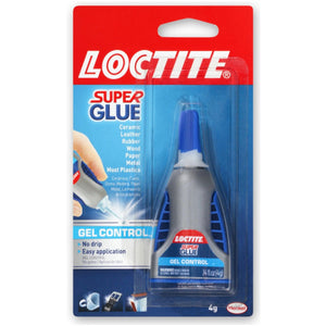 Loctite Super Glue Control Gel (Grey/Blue Bottle), gel super glue