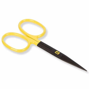 Loon Ergo Hair Scissors, 4.5 inch heavy-duty hair scissors with yellow handles