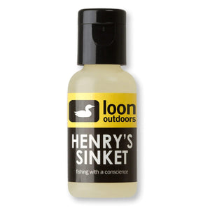 Loon Henry's Sinket, liquid sinking agent for flies, 1/2 oz bottle