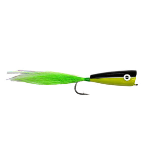 Mattioli Saltwater Popper Chartreuse - Mossy Creek Fly Fishing