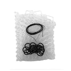 Nomad Replacement Rubber Net- 19" Large Clear - Mossy Creek Fly Fishing
