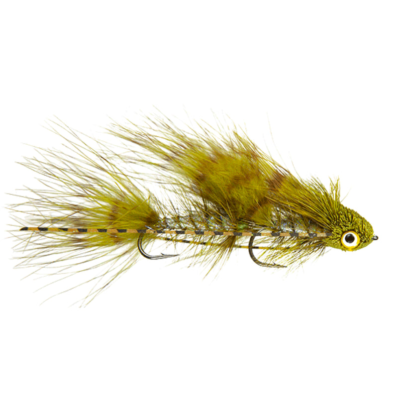 Galloup's Barred Mini Dungeon Olive | Mossy Creek Fly Fishing