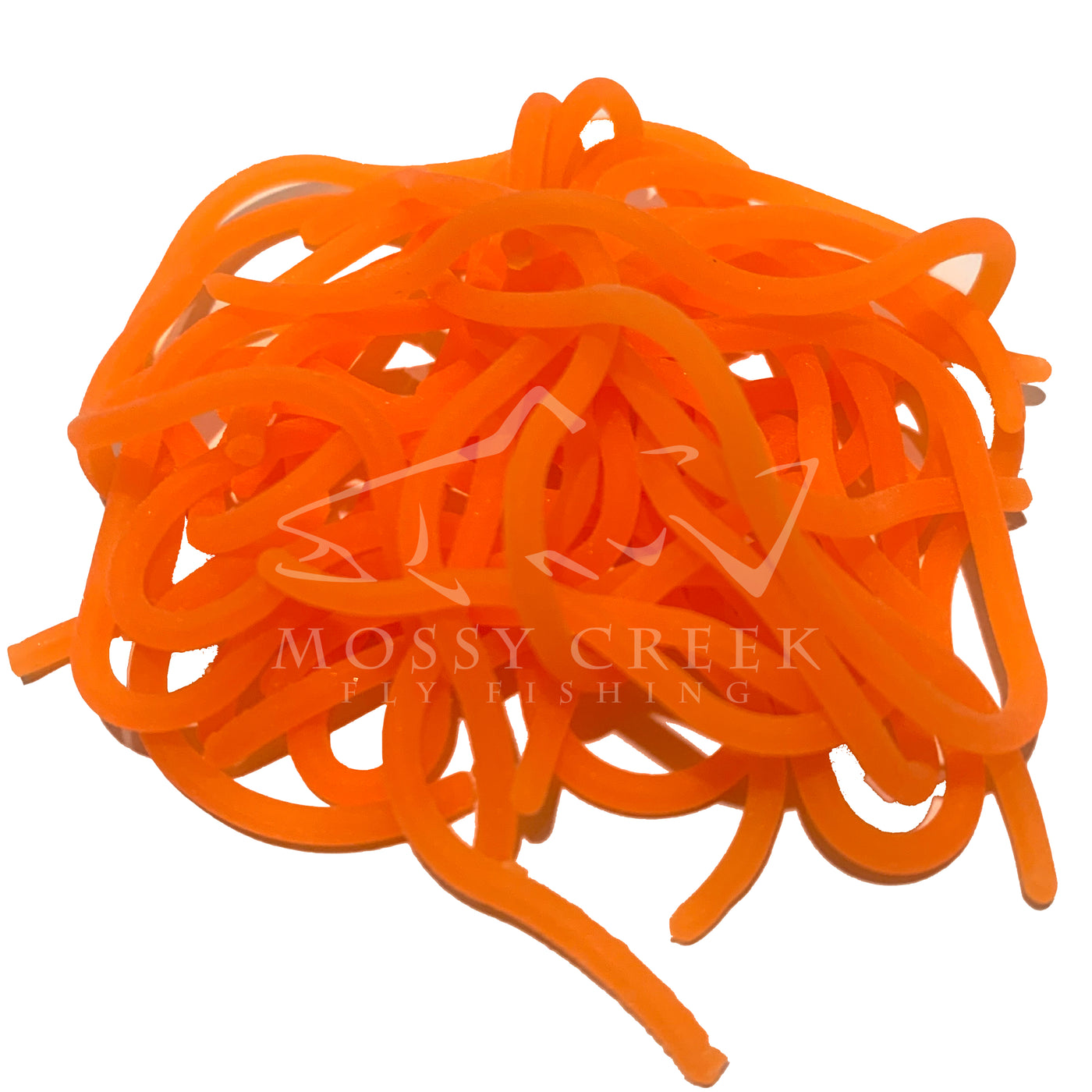 Orange UV Squirmy Worm