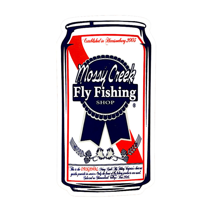 Mossy Creek Poor Boaters Refreshment Sticker