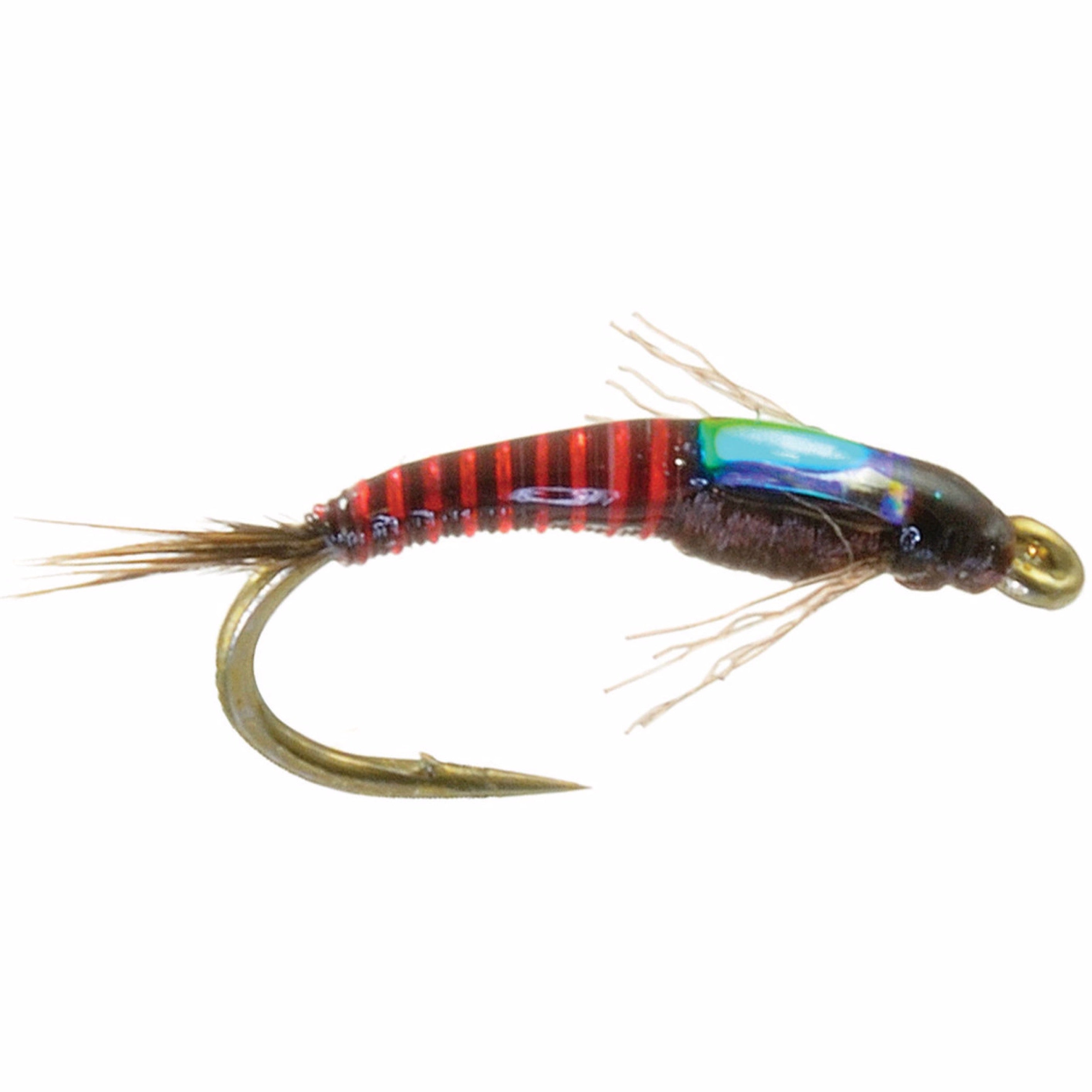 Umpqua Jujubee Midge, Red / 18