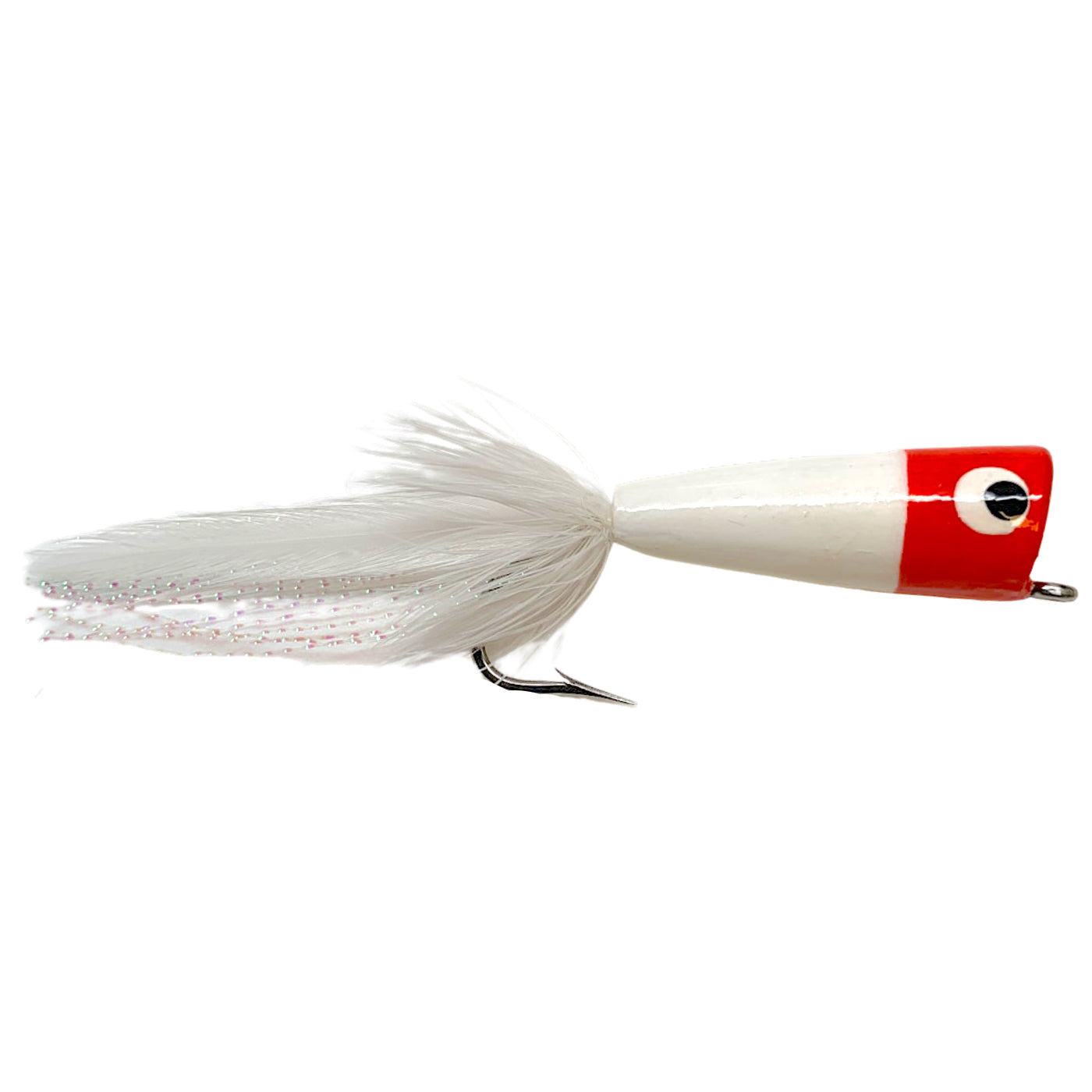 Saltwater Popper Red  Mossy Creek Fly Fishing