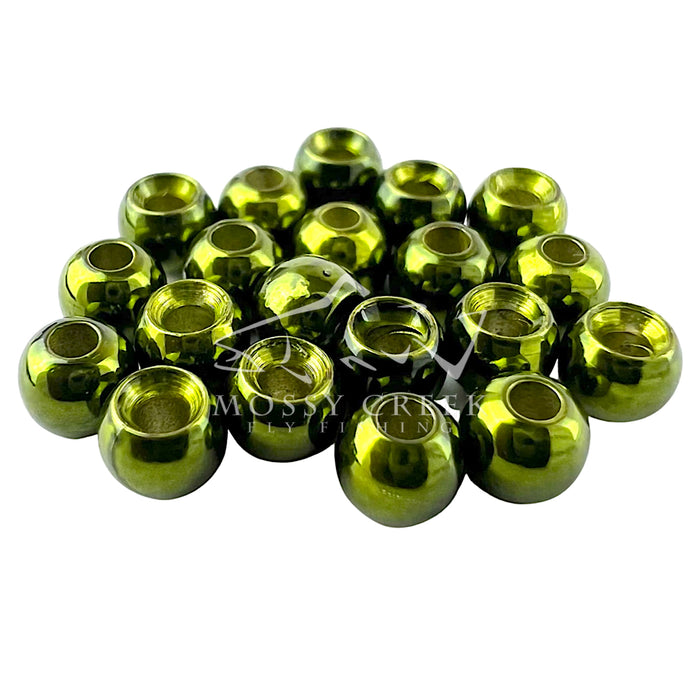 Radiant Brass Bead Olive