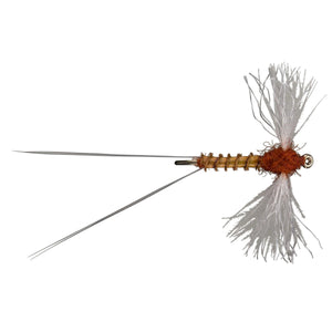RIO CDC Spinner Rusty, spent spinner with CDC wings