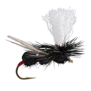 RIO Deer Hair Ant dry fly with segmented deer-hair body, wing and parachute post