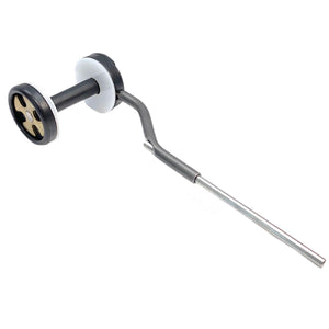 Rite Bobbin Mag extra-long fly tying bobbin in silver with spool holder and long tube